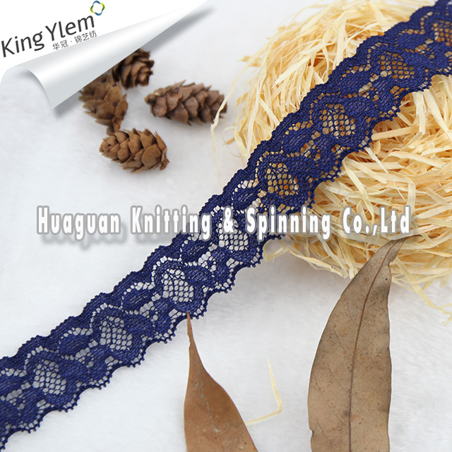 navy lace ribbon